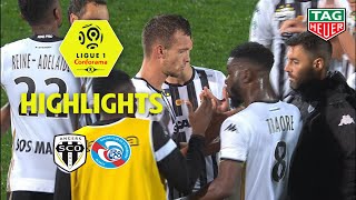 Angers SCO  RC Strasbourg Alsace  22   Highlights  SCO  RCSA  201819 [upl. by Jonis878]