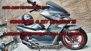 PCX KIT MALOSSI  QUER MAIS PERFORMANCE   BAYERS GARAGE [upl. by Lilia]