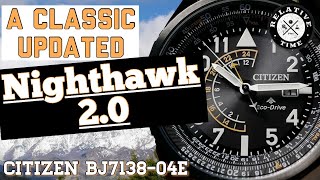 Under The Radar  Citizen Nighthawk 20 Review  GMT  BJ713804E [upl. by Mavilia430]