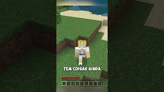 O MODO HARDCORE DO BEDROCK ME DA MEDO minecraft minecraftideias minecraftbuilding [upl. by Jem]