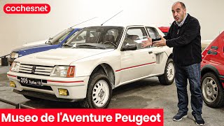 Todos los coches del museo de Peugeot  Lo recorremos contigo  Review en español  cochesnet [upl. by Nylad118]