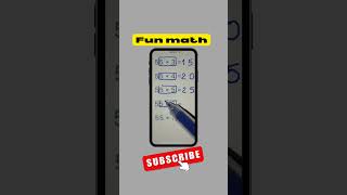 Fun Math  A Tricks mathsschool maths math mathtricks quiz school mathtips iqteacher [upl. by Jasper]