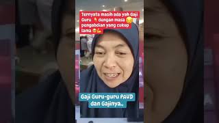 Miris mendengar melihat gaji guru 😭😭😭 semoga selalu di berikan keberkahan aamiin [upl. by Oninrutas719]