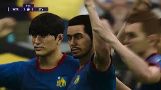 Westerlo  STVV Goals amp Highlights PES 21 GAMEPLAY [upl. by Peer]