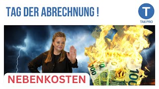 Nebenkosten SCHOCK Diese 5 Punkte sollten Sie wissen [upl. by Llaccm]