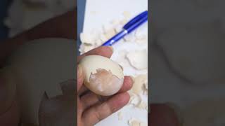 Skillful Hands eggpeeling satisfying [upl. by Schmidt]