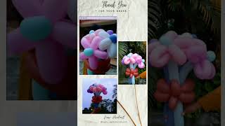 buket bunga balon viral subscribe [upl. by Gardol]