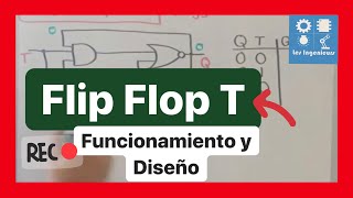 ✅FLIP FLOP T Teoría  APRÉNDELO RÁPIDO 💯 ELECTRÓNICA DIGITAL [upl. by Horter]