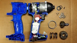 🔧🔧🔧 14quot Kobalt Brushless Impact Driver Teardown  24V MAX  KID 324B03  4K [upl. by Vin]