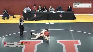 174lbs Philip Conigliaro Harvard vs Nick Incontrera Penn [upl. by Griffy]