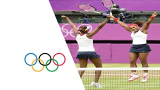 Venus amp Serena Williams Win Olympic Doubles Gold  London 2012 Olympics [upl. by Fatma278]