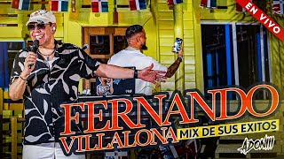 FERNANDO VILLALONA 🎤 CANTANDO EN VIVO CON DJ ADONI  MERENGUE MIX BOLEROS MIX BACHATAS MIX [upl. by Legnaesoj443]