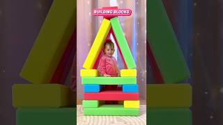 How to Make Big House with Blocks  Fun Activities for Toddlers shorts [upl. by Alethia]