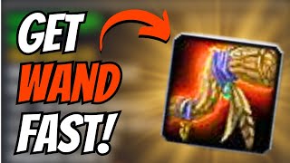 How To Get Level 5 Wand FAST  WoW Classic Hardcore  Priest Warlock amp Mage [upl. by Chapel]