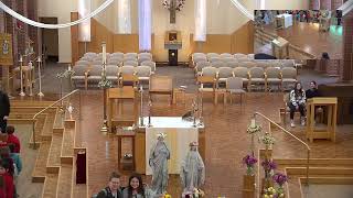 Mass and May Crowning with Holy Trinity School [upl. by Stanislaus]