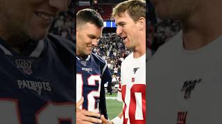 Eli Manning ROASTS Tom Brady On Twitter shorts [upl. by Ahsiemaj]