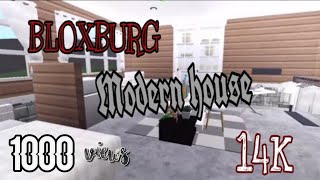 BLOXBURG  2 STORY MODERN HOUSE 14K [upl. by Poppo266]