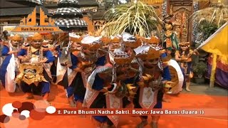 Baleganjur Pura Bhumi Natha Sakti Bogor Jawa Barat Juara 1 [upl. by Anemolihp35]