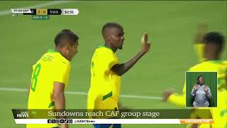 Sport  Mamelodi Sundowns progresses to the CAF Champions League group [upl. by Karalynn274]