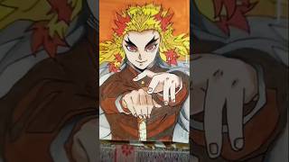 Rengoku drawing from demon slayer shorts demonslayer demon anime drawing rengoku [upl. by Dub]