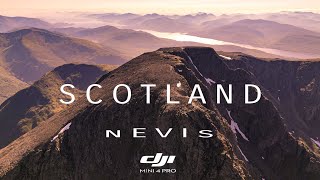 Scotland  Ben Nevis  DJI Mini 4 Pro Cinematic 4K HDR  HLG [upl. by Yezdnil]