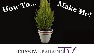 How to make Christmas Table Decorations  Crystal Parade [upl. by Hashim]