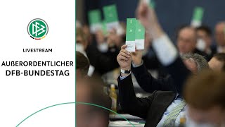 LIVE Außerordentlicher Bundestag des DFB [upl. by Saraann]