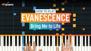 How to Play quotBring Me to Lifequot by Evanescence  HDpiano Part 1 Piano Tutorial [upl. by Schear]