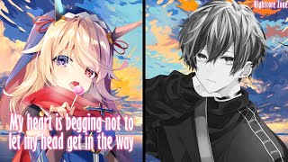 Nightcore  CWJBHN Switching Vocals  Lyrics Can We Just Be Happy Now [upl. by Gaiser]