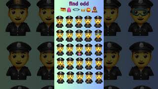 Puzzle Adventure Find the Unique Emoji OddOneOut EmojiChallenge FunQuizzes [upl. by Llemmart466]