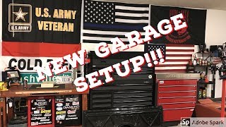 New Garage Setup With all My Tools [upl. by Bette]