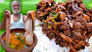 Boti Soup amp Boti fry recipe  Mutton Boti Fry amp Soup  Goat Boti Curry  Kootan Soru [upl. by Enos647]