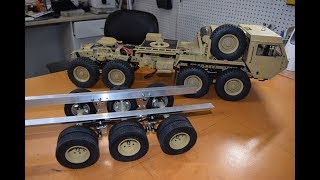 112 HG RC P802 Hemtt Custom Trailer Build Part 2 [upl. by Wiltsey]