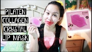 Pilaten Collagen Lip Mask Review [upl. by Cailean]