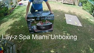 Layz Spa Miami Unboxing [upl. by Den553]