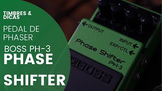 PEDAL DE PHASER BOSS PHASE SHIFTER PH 3 TIMBRES amp DICAS [upl. by Solracnauj471]