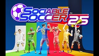 Sociable Soccer 25 video game Switch gameplay and features liist [upl. by Feriga]