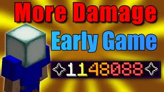 Deal More Damage In Early Game  Hypixel SkyBlock Guide [upl. by Auqenehs]