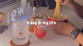 a day in my life  aesthetic vlog 🍜 [upl. by Rosabel784]