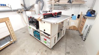 Mafell Erika 85 Module with Extension Router Table Build Part 23 [upl. by Riem591]