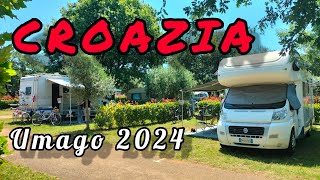 CROAZIA mare 2024 dove andare in camper Un campeggio da non perdere👍 [upl. by Ainotna436]