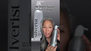 PurpleBlue Shampoo Alternative for Natural Silver Hair greyhair grayhair [upl. by Kiryt]