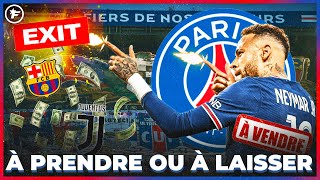 Le PSG a FIXÉ un PRIX SURPRENANT pour Neymar  JT Foot mercato [upl. by Irovi]