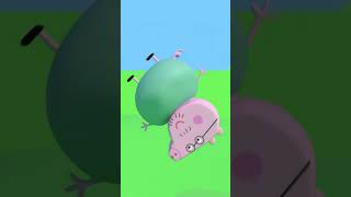 Peppa Pigs family falls from 1000 m 🥲 peppapig daddypig experiment [upl. by Lindell827]