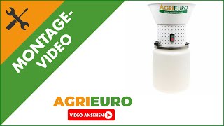 MontageVideo  Elektro Getreidemühle AgriEuro AG004 [upl. by Celia]