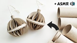 ✨ How to Make Christmas Bauble Decoration  ASMR Cozy Crafting  DIY Tutorial New Years Ornaments ✨ [upl. by Uba507]