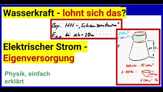 Wasserkraft  lohnt sich das als quotStromspeicherquot für Eigenversorger [upl. by Clareta206]