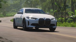 BMW i4 eDrive40 4K Gameplay  Forza Horizon 5 [upl. by Notkcorb]