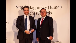 The Magnitsky Human Rights Awards 2018  Eliot Higgins [upl. by Pollak]