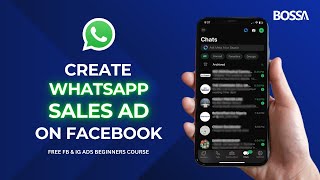 How to run Sales Ads on Facebook and drive WhatsApp Orders 2024 [upl. by Haidabez160]